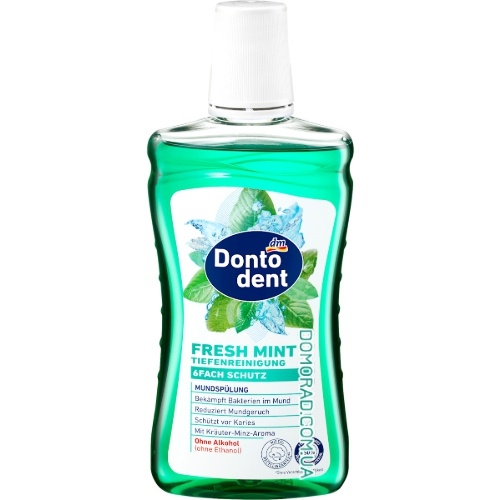 Ополіскувач рот.порожнини Dontodent Mouthwash Fresh Mint Deep Clean 500мл