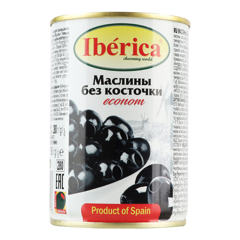 Маслини econom б/к 280г Iberica