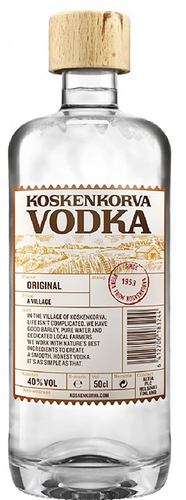 Горілка Koskenkorva Original 37,5% 0,5л