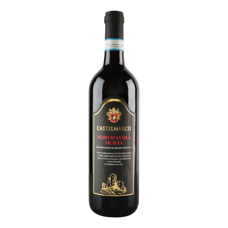 Винo черв/сух Terre SiciL Nero D”AvoLa 12.5% 0.75л Італія
