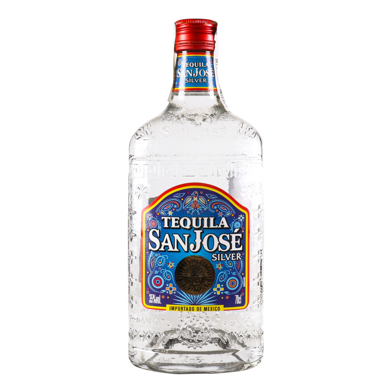 Текіла San Jose Silver 35% 0,7л