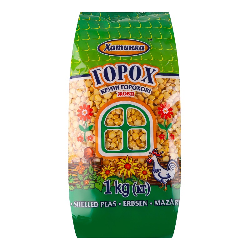 Горох Хатинка жовт 1кг