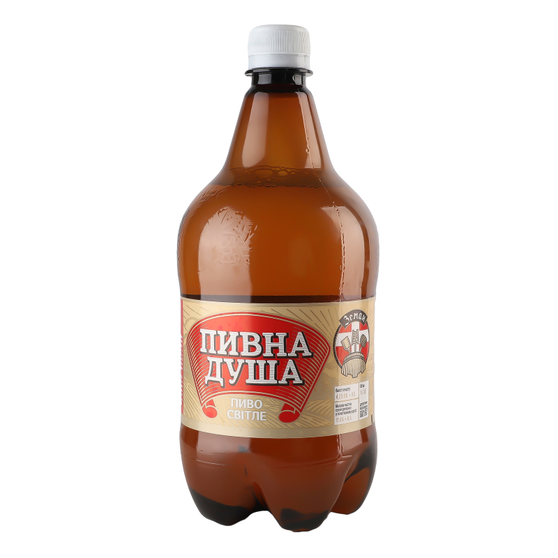 Пиво Пивна Душа світле 1л