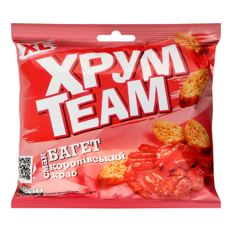 Багет ХрумTeam королівський краб 90г