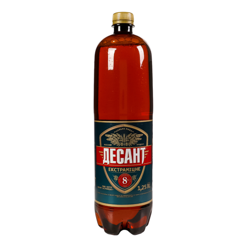 Пиво Десант Екстраміцне алк.8% 1,25л
