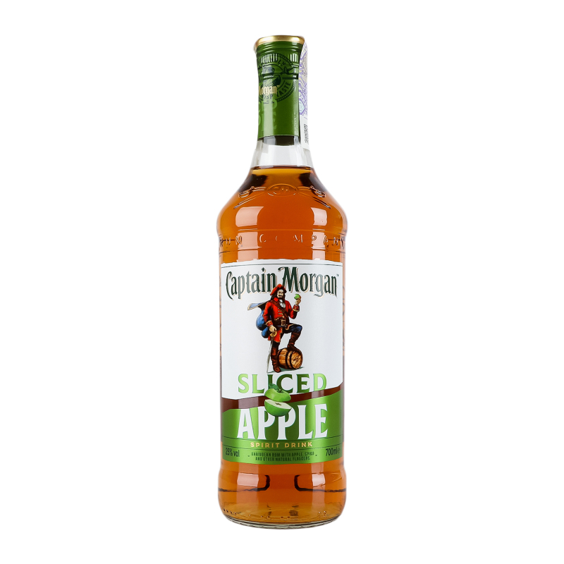 Напій на осн.рому  Captain Morgan Sliced Apple 25% 0,7л