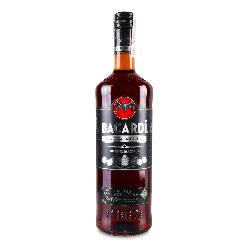 Ром Bacardi Карта Негра 40% 1л Бакарді