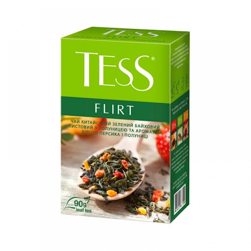 Чай Tess зелений Flirt 90г