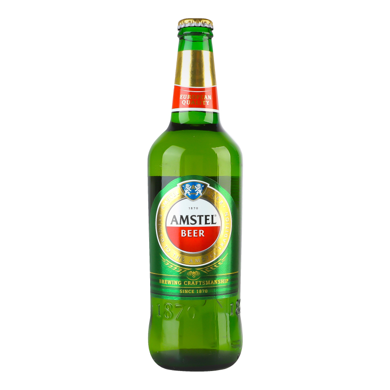 Пиво Amstel 5%скло 0.5л ППБ