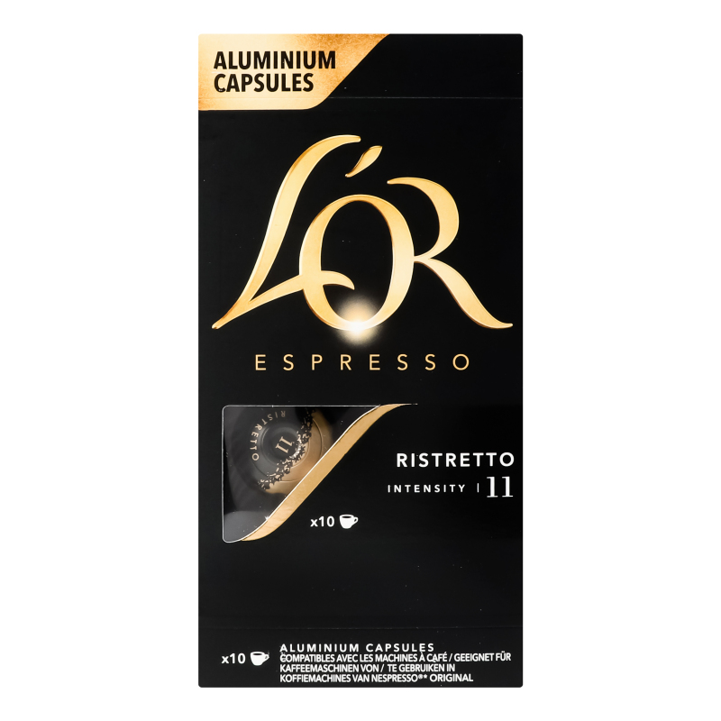 Кава мелена в капсулах L’OR Ristretto 52г Якобз