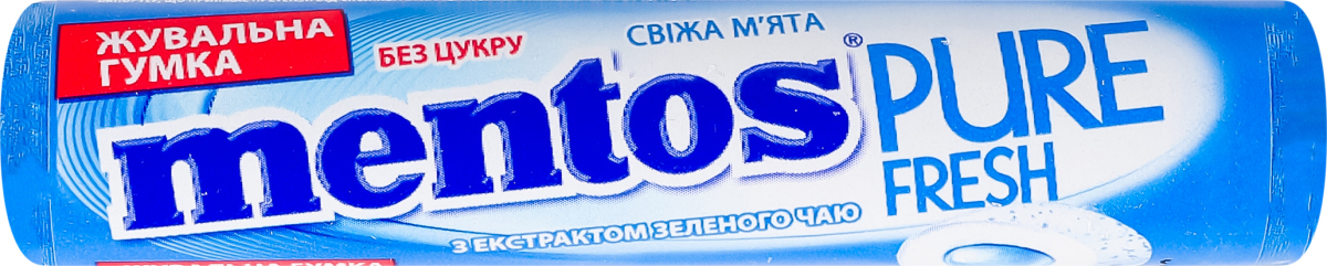 Жув.гумка Mentos PureFresh Roll М’ята 15,75г Perfetti