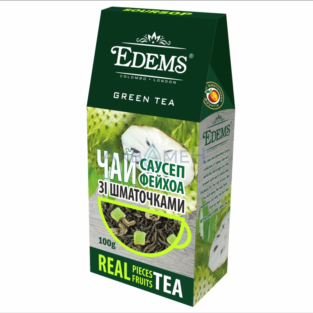 Чай Едемс зелений 100г Едамс
