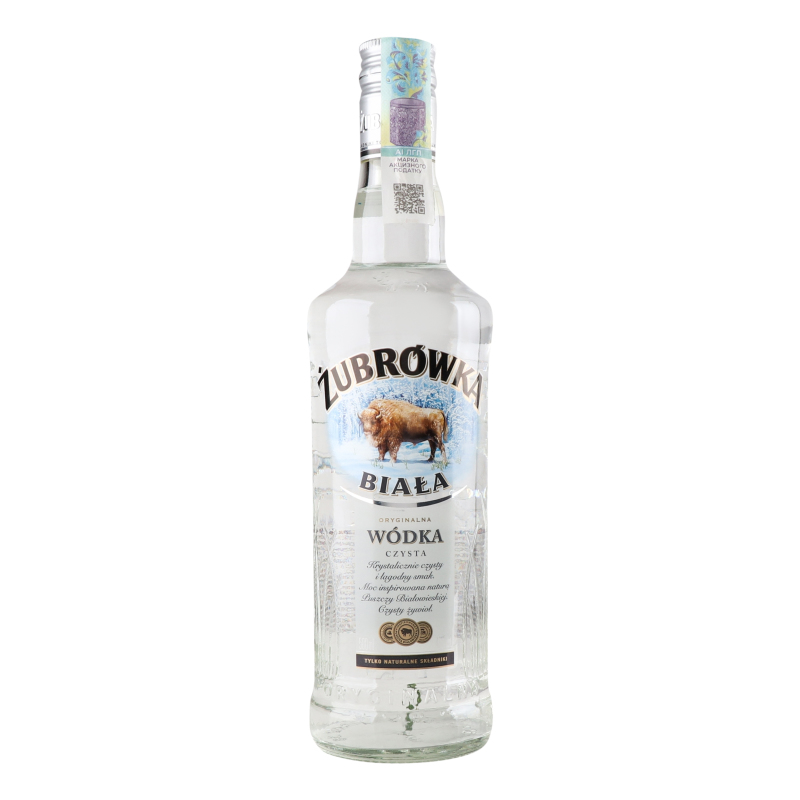 Горілка “Zubrowka” Biala 40% 0.5л