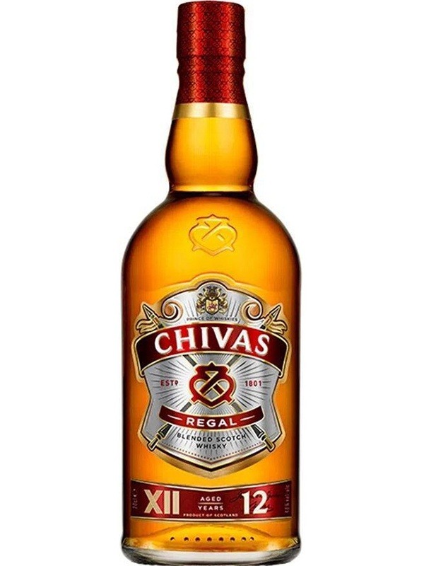 Віскі  Chivas Regal 12 років 0,7л 40%