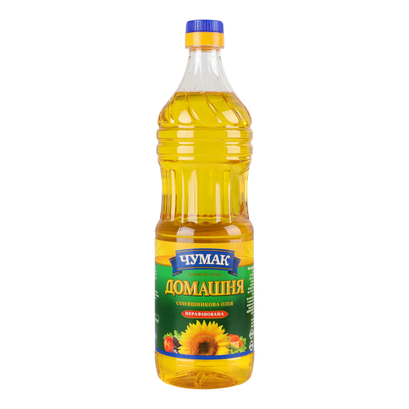 Олія соняш. НР Чумак Домашня 0.9 л. л.  15/45