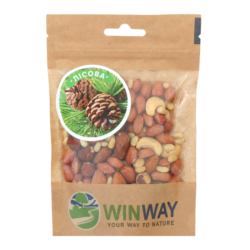 Суміш горіхова Лісова 100г Winway