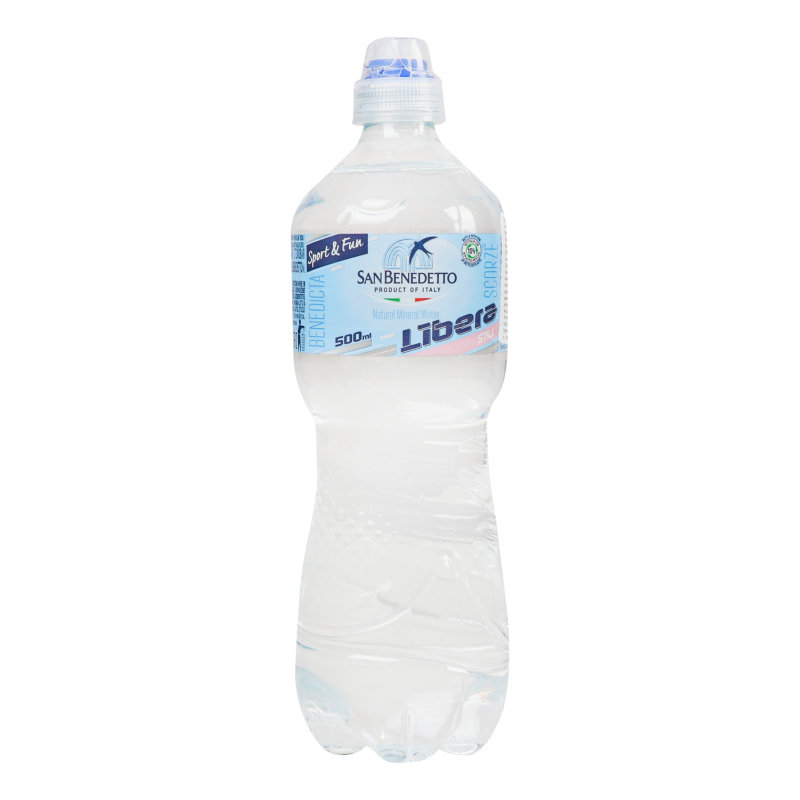 Вода San Benedetto 0.5л н/газ спорт ПЕТ