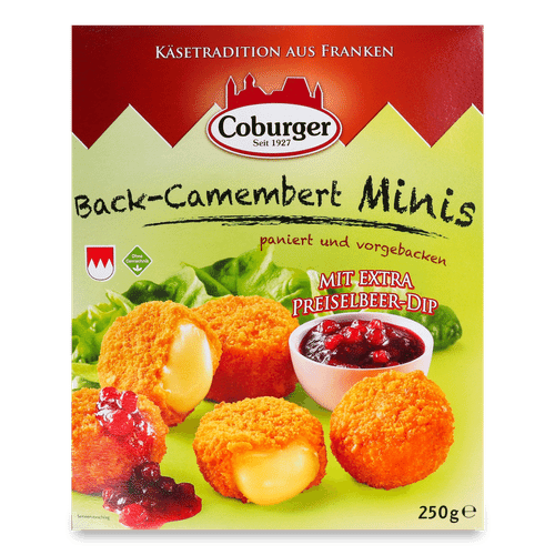Сир Камамбер для гриля  45% 350г Coburger
