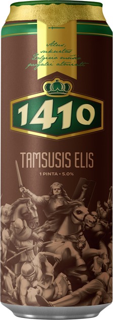 Пиво 1410 темне 5% ж/б 0,568л