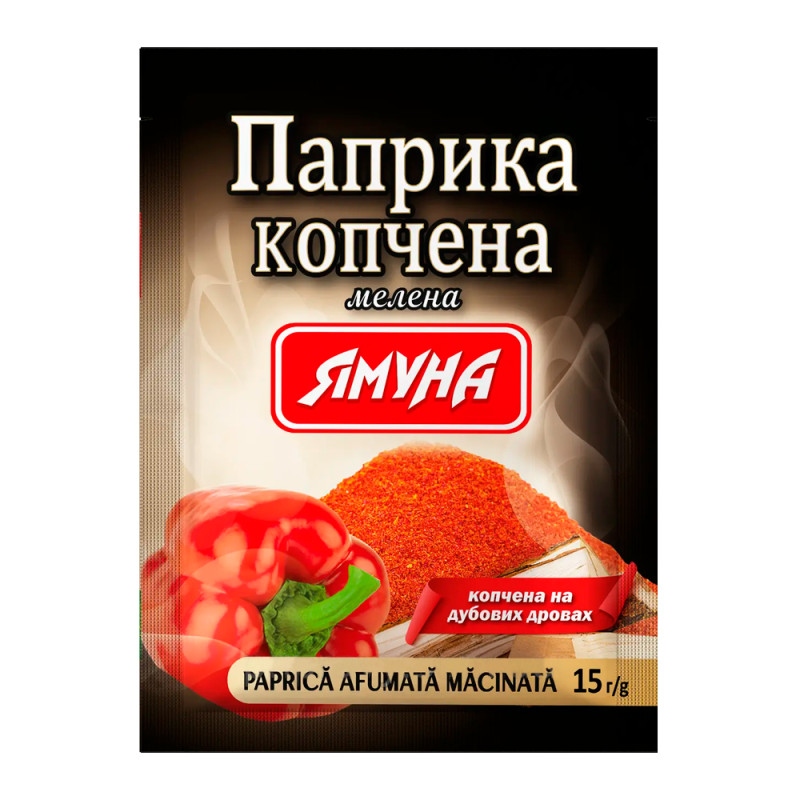 Паприка копчена мелена 15г Ямуна