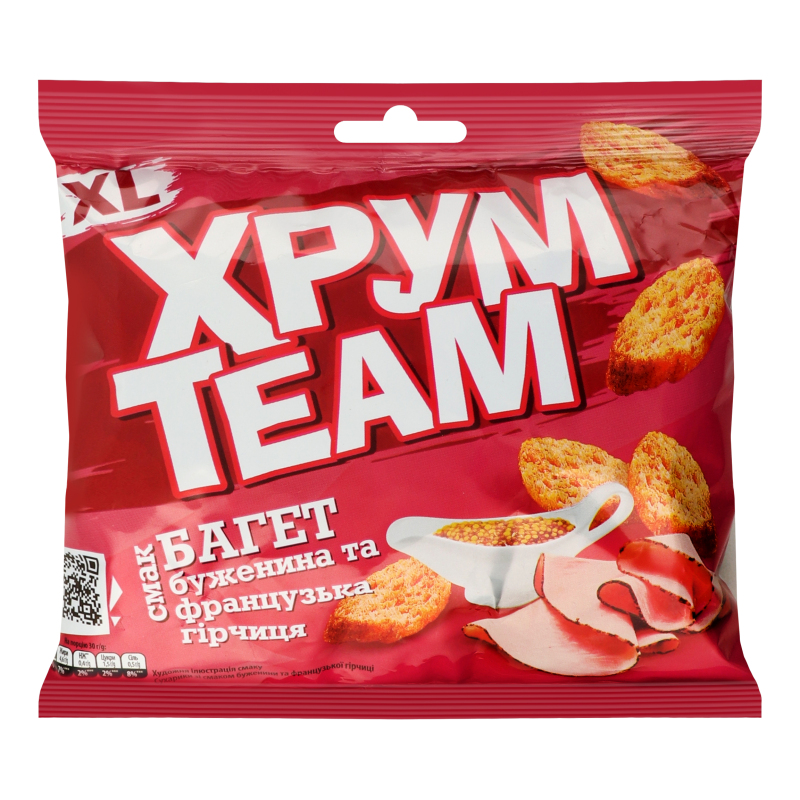 Багет ХрумTeam буженина-франц.гірчиця 90г