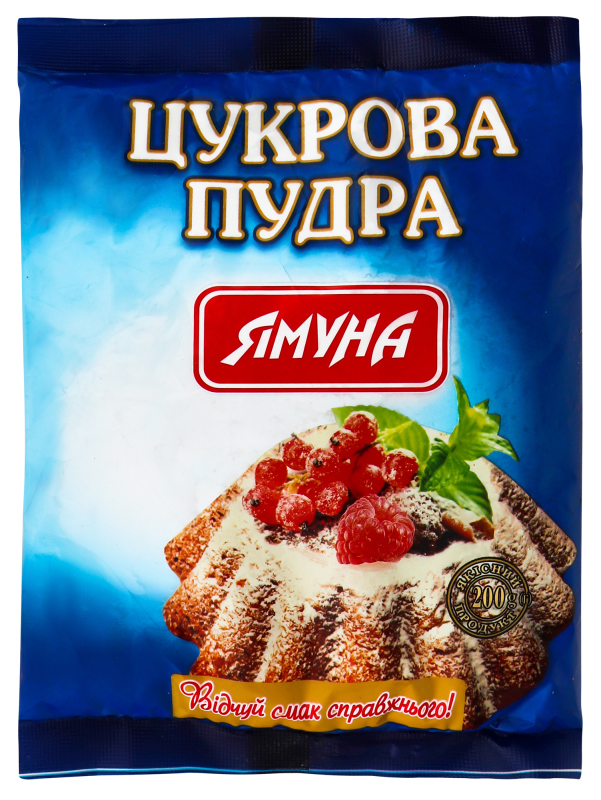 Пудра цукрова 200г Ямуна