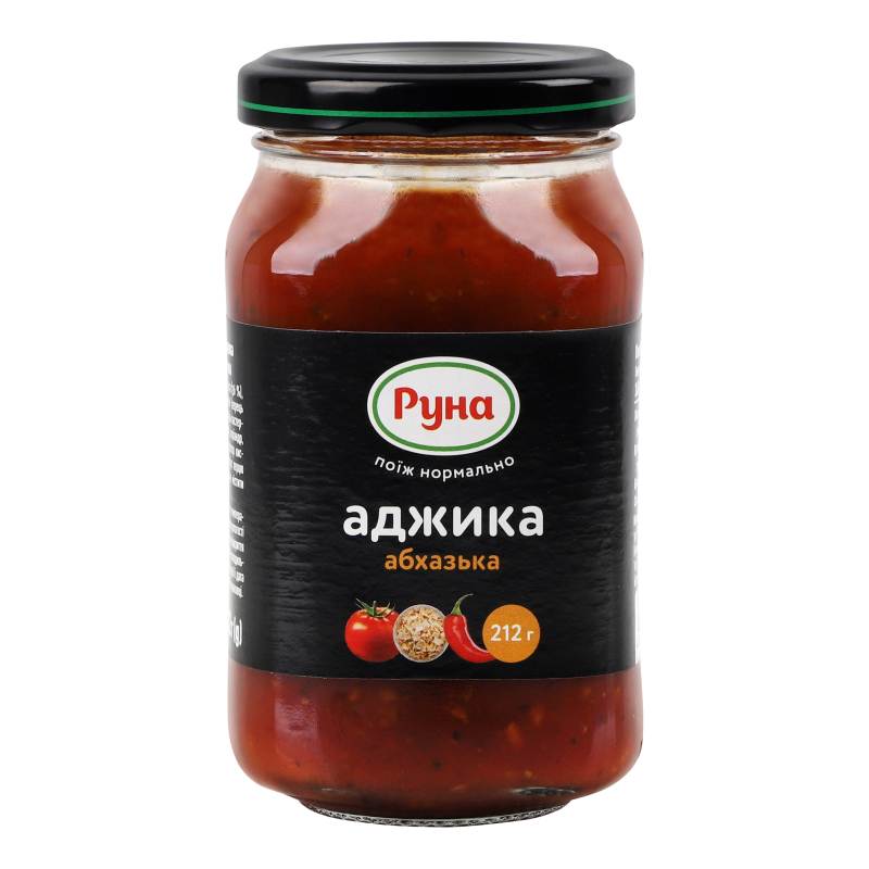 Аджика Абхазька 200г Руна