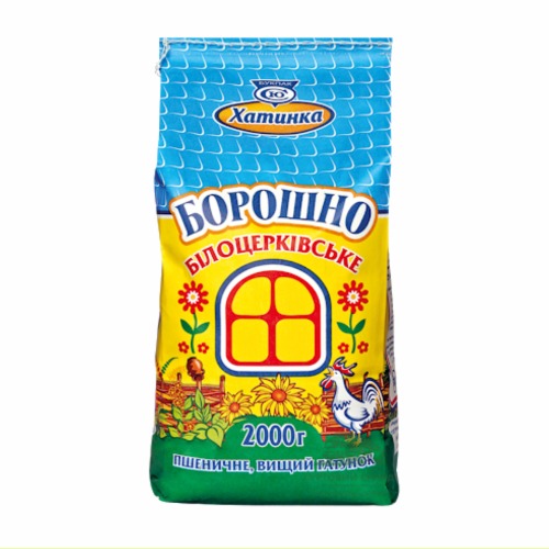 Борошно пшеничне 2кг Хатинка
