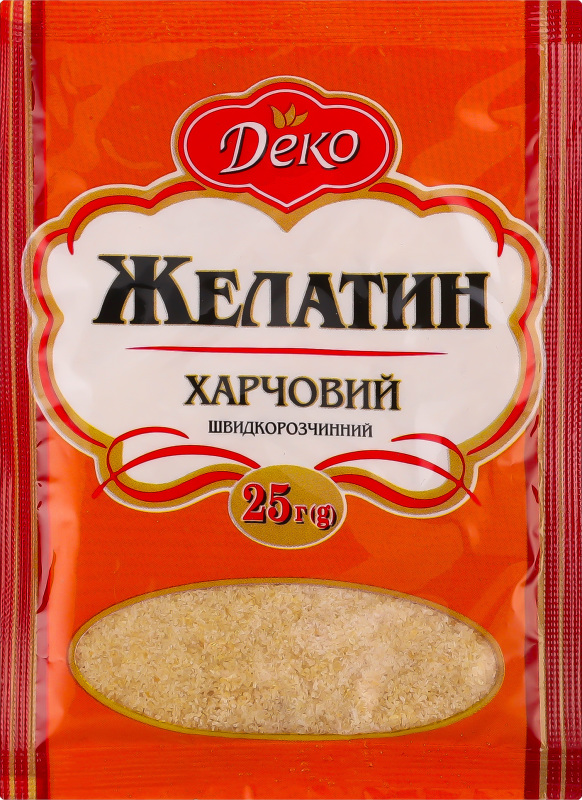 Желатин 25г Деко