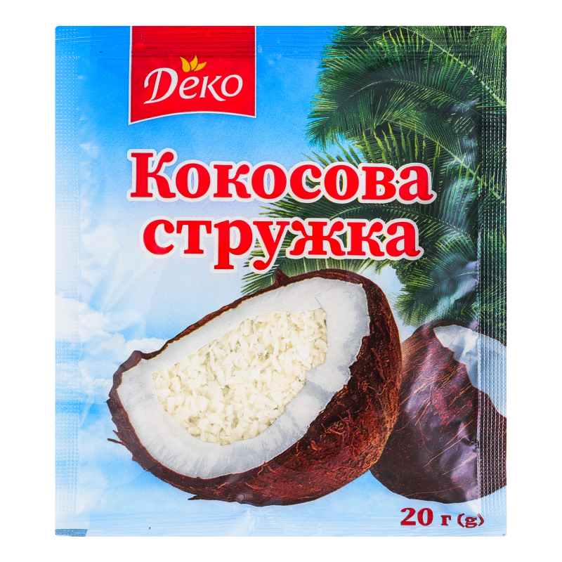 Кокосова стружка Мікс 25г Деко