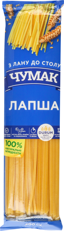 Макар.вироби Локшина 400г Чумак