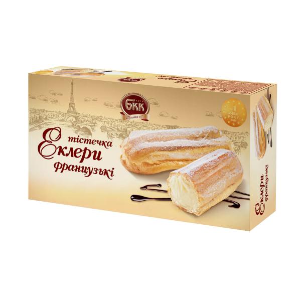 Тістечко Еклер французький 330г БКК