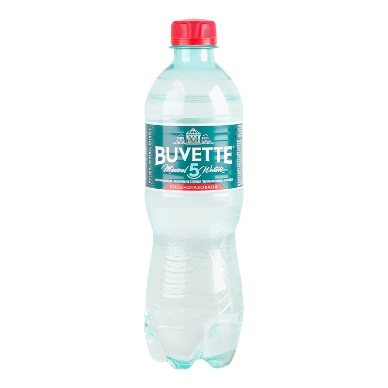 Вода мін. Buvette №5 газ лікувальна столова 0,5л
