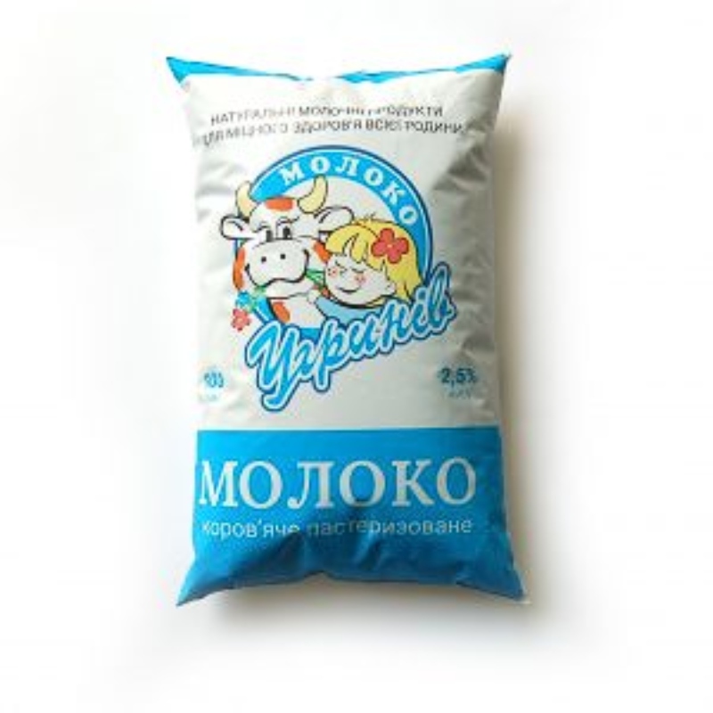 Молоко 1.5% п/е 900г Угринів