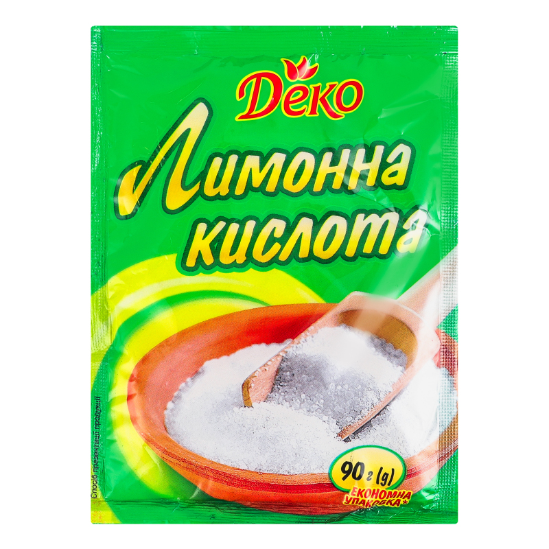 Лимонна кислота 90г Деко