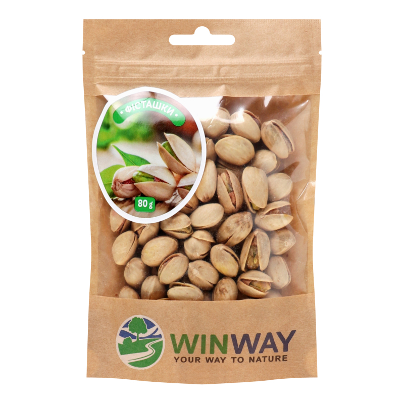 Фісташки смажені 80г Winway