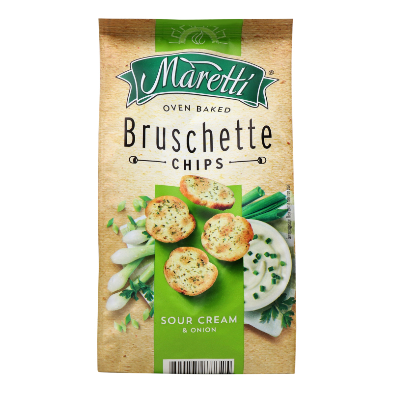 Брускети Maretti сметана-цибуля 70г