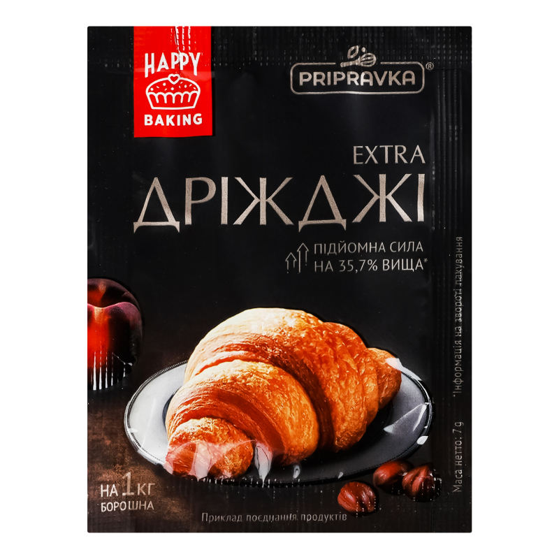 Дріжджі хлібопекарські сухі “Швидкодіючі” 7 г (180 шт.)