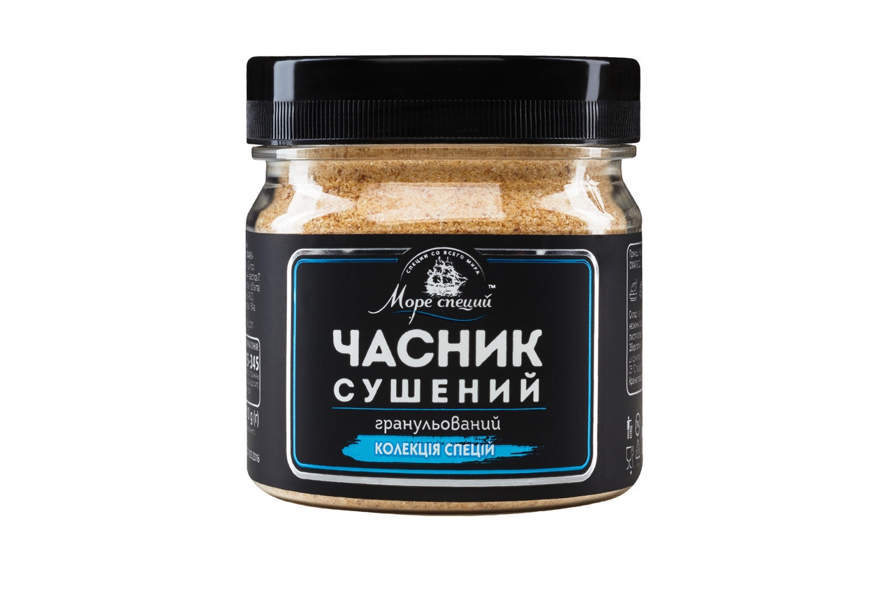 Часник сушений гранульований 110г Море Спецій