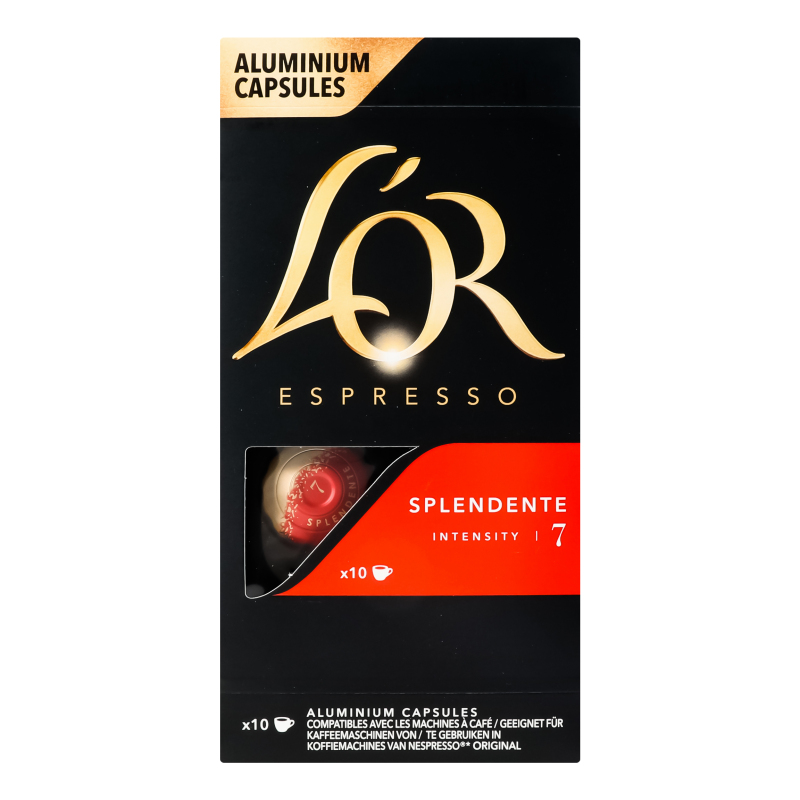 Кава мелена в капсулах L’OR Espresso Splendente 52г Якобз