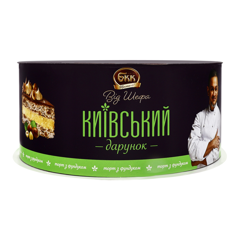 Торт Київський дарунок від Шефа 450г БКК