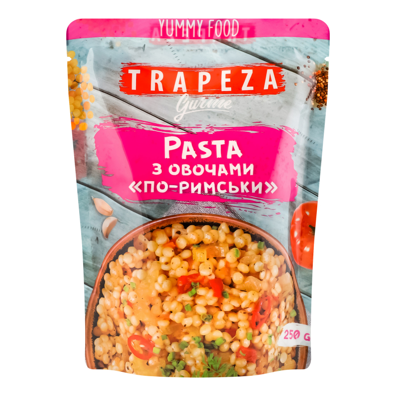 Паста з овочами по-римськи 250г Трапеза