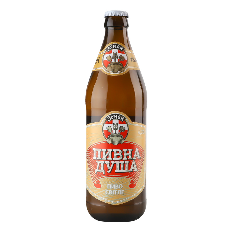 Пиво Пивна Душа світле 0,5л