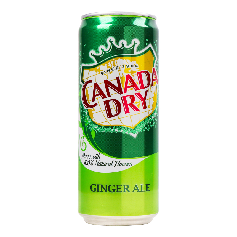 Напій Canada Dry Ginger Ale ж/б 0,33л