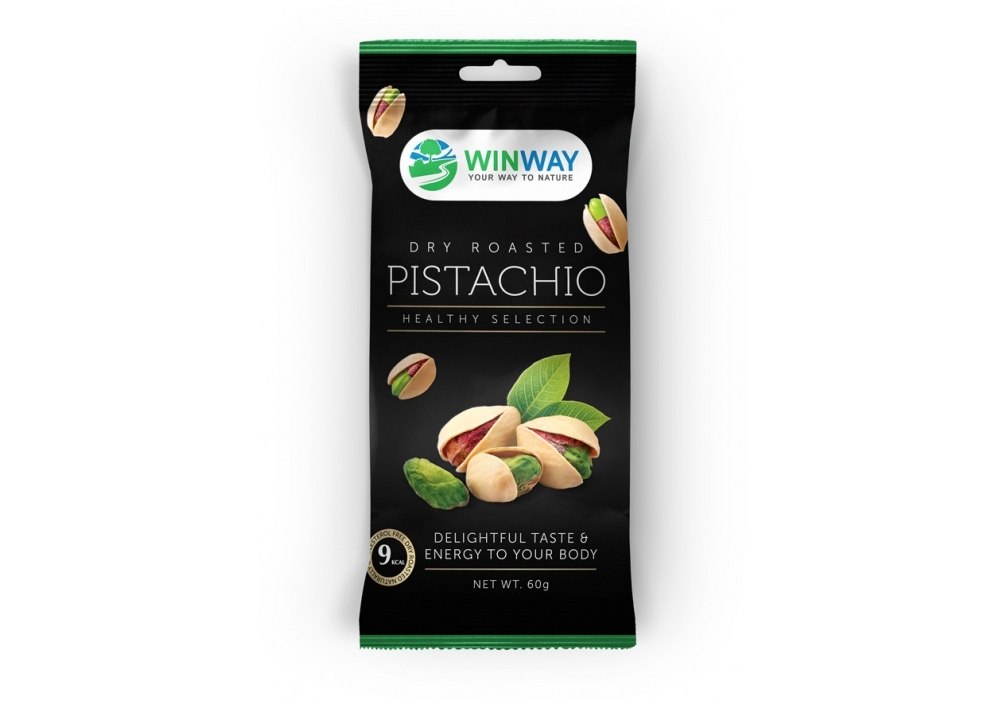 Фісташки смажені солоні 60г Winway