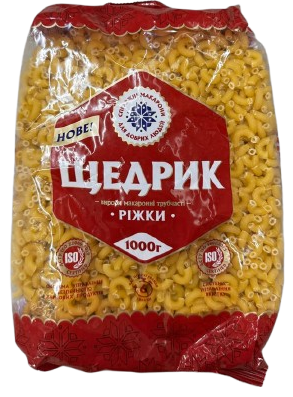 Макар.вироби Ріжки 1кг Щедрик