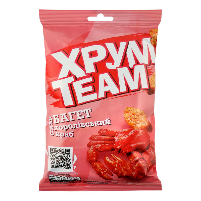 Багет ХрумTeam королівський краб 55г