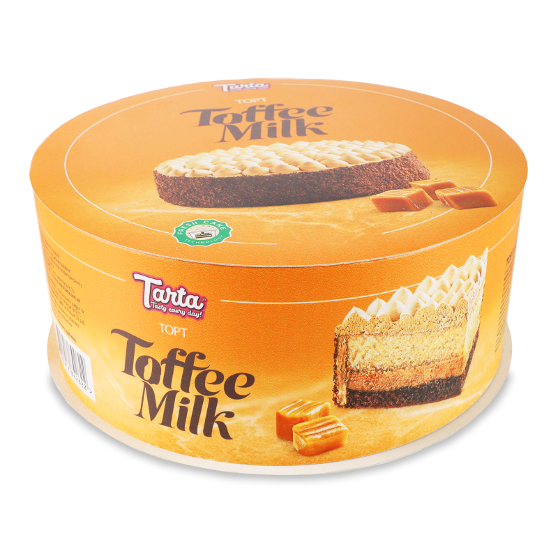 Торт Toffeе milk 450г ТАРТА