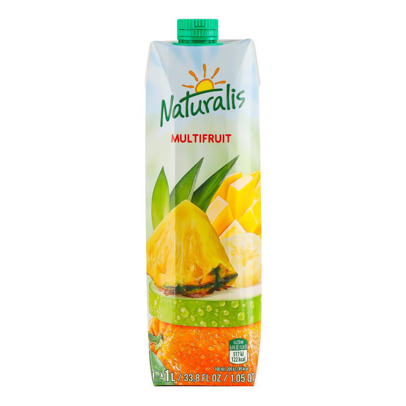 Нектар мультифрукт Naturalis 1л