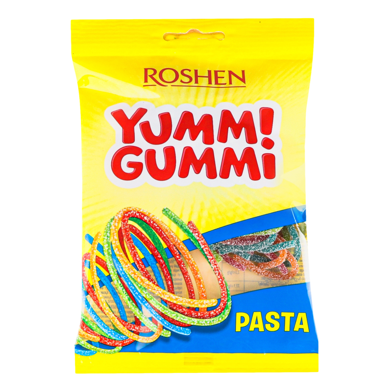 Цукерки желейні Yummi Gummi Pasta 70г Рошен